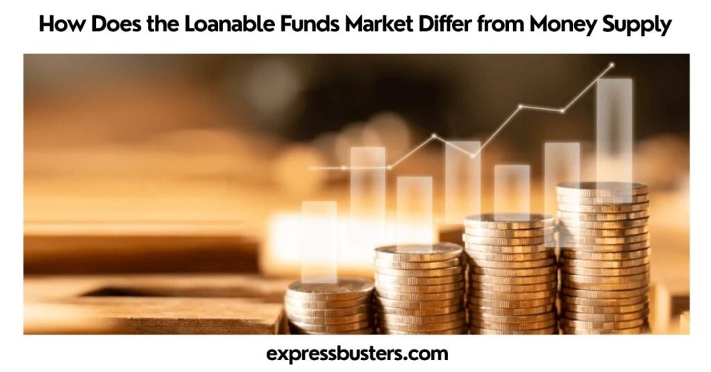 How Does the Loanable Funds Market Differ from Money Supply