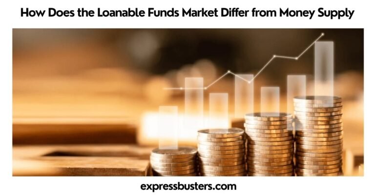 How Does the Loanable Funds Market Differ from Money Supply