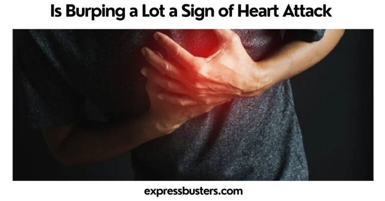 Is Burping a Lot a Sign of Heart Attack